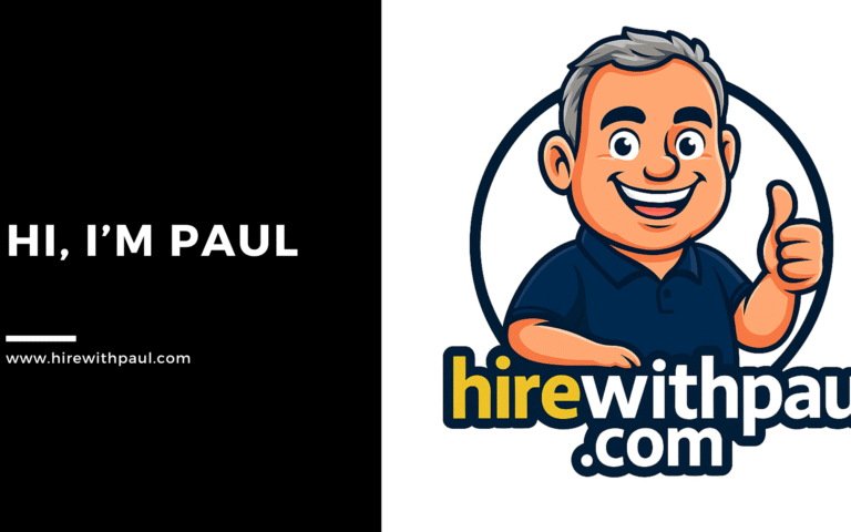 Hi, I’m Paul