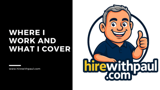 Where I Work and What I Cover